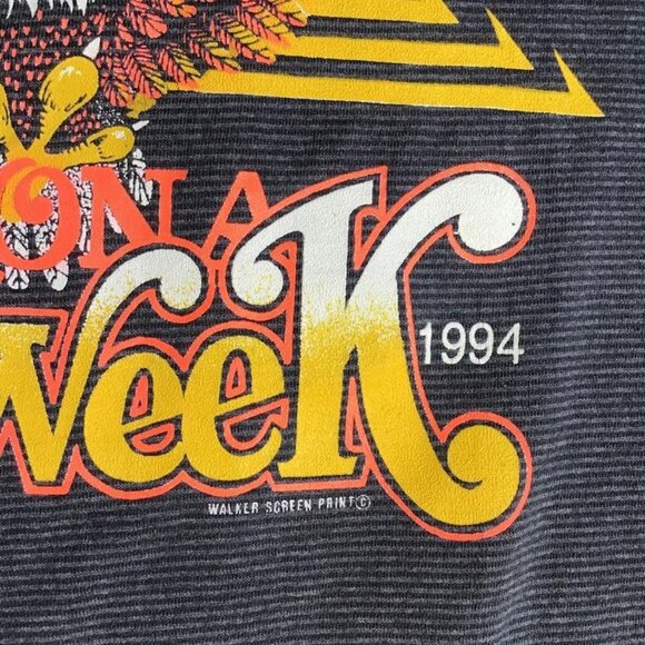 Harley Davidson 53rd Bike Week T Shirt XL 1994 Vintage Daytona Beach 90s Eagle - Picture 3 of 10